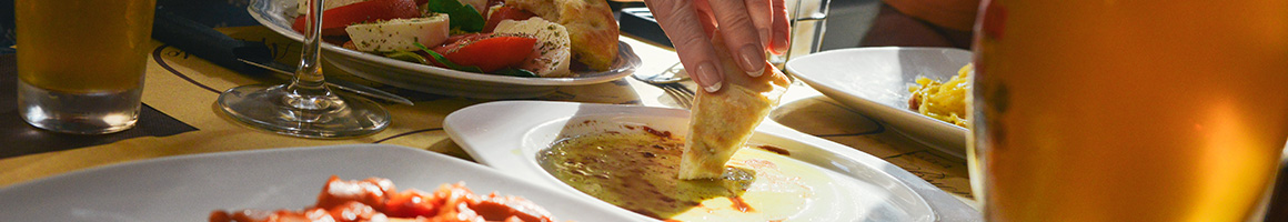 Eating Greek Mediterranean Lebanese at Byblos Express Greek and Lebanese restaurant in Denver, CO.